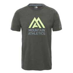 The North Face - The North Face M Wicker Graphi CR EU Erkek T-Shirt-YEŞİL