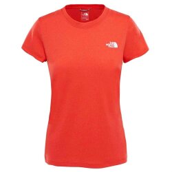 The North Face W Reaxion Amp Crew Kadın T-Shirt-KIRMIZI - The North Face