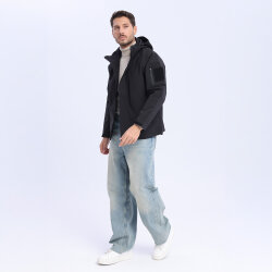 The OKYU MEN’S BlackRock Rüzgarlık-SİYAH - 3
