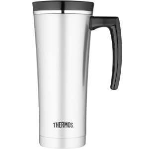 Thermos NS100 Siyah Çelik Mug Termos 0.47 Litre-GRİ - 1