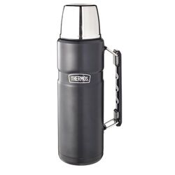 Thermos - Thermos SK2010 Stainless King Büyük Siyah Termos 1.2 Litre-SİYAH