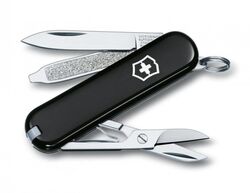 Victorinox - Victorinox Blisterli Classic Çakı-SİYAH