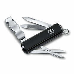 Victorinox - Victorinox NailClip 580 Tırnak Makaslı Çakı-SİYAH (1)