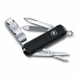 Victorinox - Victorinox NailClip 580 Tırnak Makaslı Çakı-SİYAH