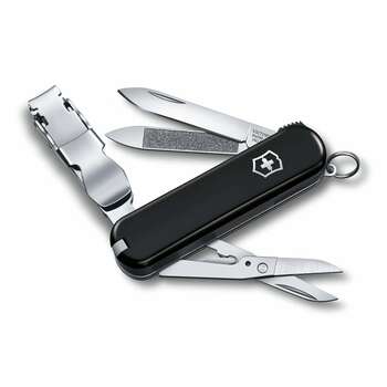 Victorinox NailClip 580 Tırnak Makaslı Çakı-SİYAH