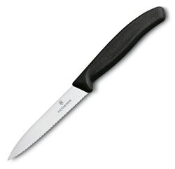 Victorinox - Victorinox 10cm Tırtıklı Soyma Bıçağı