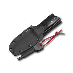 Victorinox - Victorinox Bushcraft Ateşleyicili Bıçak-MAVİ-SİYAH (1)