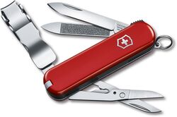 Victorinox - Victorinox Kırmızı Tırnak Makaslı Çakı