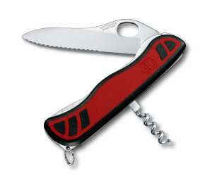 Victorinox Sentinel Tek El Test Ağız Kırmızı-Siyah Çakı - 1