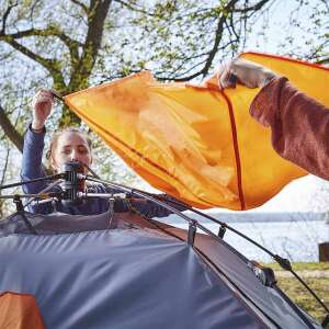 Where Tomorrow Family Otomatik Çadır-GRİ - 4