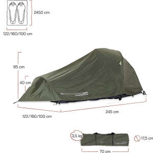 Where Tomorrow Kompakt Otomatik Çadır-YEŞİL - 3