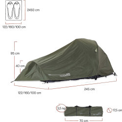 Where Tomorrow Kompakt Otomatik Çadır-YEŞİL - 3