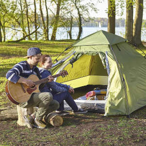 Where Tomorrow Kuppel Otomatik Çadır-YEŞİL - 5