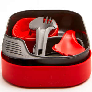 Wildo Camp-A-Box Duo Light Yemek Seti-GRİ - 1