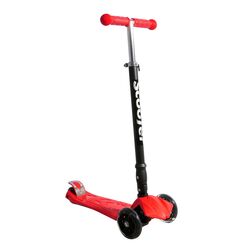 Xslide - Xslide Işıklı Tekerlekli Scooter-KIRMIZI