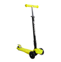 Xslide Işıklı Tekerlekli Scooter-SARI - Xslide
