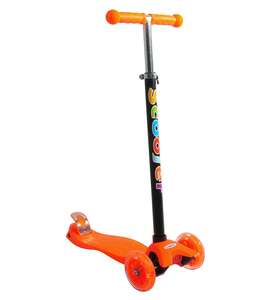 Xslide Safe Işıklı Tekerlekli Scooter-SARI