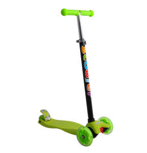 Xslide Safe Işıklı Tekerlekli Scooter-YEŞİL - 1