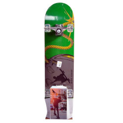 Xslide SkateBoard Kaykay-YEŞİL-SİYAH - Xslide