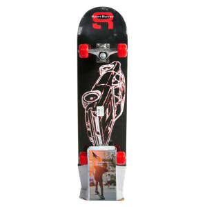 Xslide SkateBoard Kaykay-KIRMIZI-SİYAH - 1